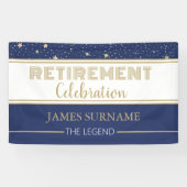 Leuke keuze! Aangepaste Pensioenpartij Spandoek (Horizontaal)