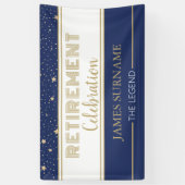 Leuke keuze! Aangepaste Pensioenpartij Spandoek (Verticaal)