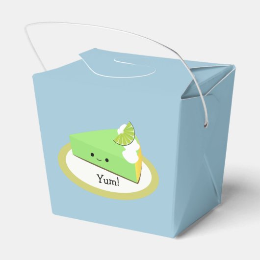 Leuke Key Lime Pie Bedankdoosjes (Achterkant)