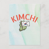 Leuke kimchi briefkaart (Voorkant)