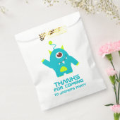 Leuke kinder buitenaardse verjaardagsfeestje gunst bedankzakje (Gezegeld)