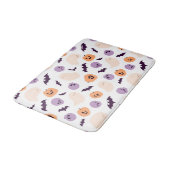 Leuke Kinder Halloween Patroon Badmat (Gekanteld)