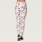 Leuke Kinder Halloween Patroon Leggings (Achterkant)