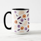 Leuke Kinder Halloween Patroon Mok (Links)
