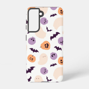 Leuke Kinder Halloween Patroon Samsung Galaxy Hoesje