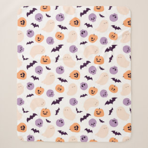 Leuke Kinder Halloween Patroon Sherpa Deken