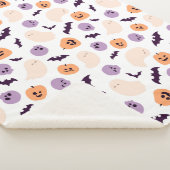 Leuke Kinder Halloween Patroon Sherpa Deken (3/4)