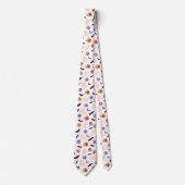 Leuke Kinder Halloween Patroon Stropdas (Voorkant)