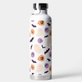 Leuke Kinder Halloween Patroon Waterfles (Rechts)