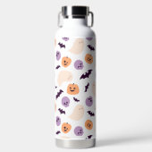 Leuke Kinder Halloween Patroon Waterfles (Voorkant)