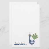 Leuke Kinderen gepersonaliseerde briefpapier (Voorkant / Achterkant)