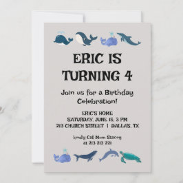 Leuke kinderverjaardagsfeestje  kaart