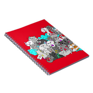 Leuke Kitten Mashup Notitieboek
