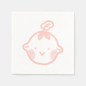 Leuke kleine Baby Servet (Voorkant)