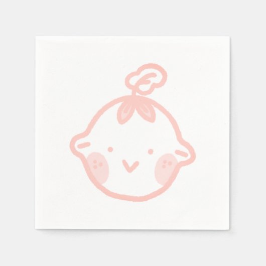 Leuke kleine Baby Servet (Voorkant)