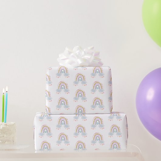 Leuke kleine regenboog cadeaupapier (Feestgeschenken)