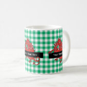 Leuke kleine rode draak koffie Mok te personaliser (Voorkant rechts)