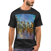 leuke kleine stad T-Shirt