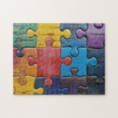 Leuke Kleurrijke Legpuzzel (Horizontaal)