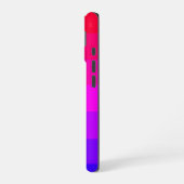 Leuke kleurrijke ombre gradiënt iPhone 16 hoesje (Linkerkant)