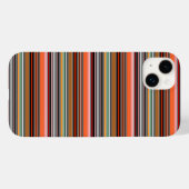 Leuke kleurrijke strepen Case-Mate iPhone case (Achterkant (horizontaal))