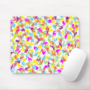 Leuke kleurrijke veelkleurige Blobs Abstract Patte Muismat