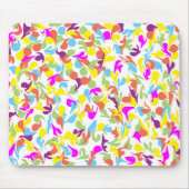 Leuke kleurrijke veelkleurige Blobs Abstract Patte Muismat (Voorkant)