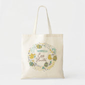 Leuke Kleurrijke Vrolijke Paaseierenjacht Tote Bag (Voorkant)