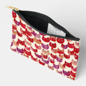 Leuke kleurrijke Waterverf Cat Pattern Etui (Open)