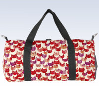 Leuke kleurrijke Waterverf Cat Pattern