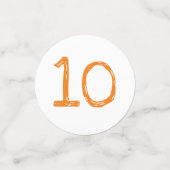 Leuke kleurrijke Waterverf Paint Blots Kids Verjaa Confetti (Kleine voorkant)