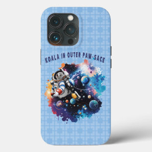 Leuke Koala in Outer Paw-sace, Koala Astronaut iPhone 13 Pro Hoesje