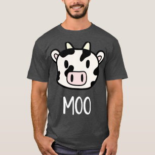 Leuke Koe Moo Kawaii Boerderij Dierenboer T-shirt