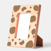 Leuke Koe Print Westerne vlekken Patroon Gegraveerde Lijstjes (Links)