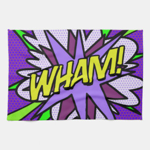 Leuke Koele Moderne WHAM Stripboek Theedoek