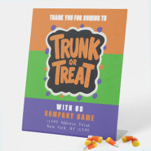 Leuke kofferbak of traktatie Halloween Business Be