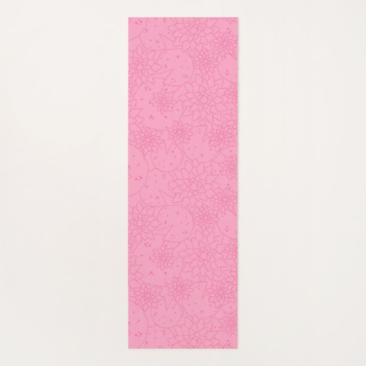 Leuke Koi Visvijver Fitness Meditatie Yoga Yogamat (Achterkant)