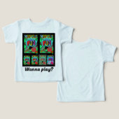 Leuke komische illustratie van saamhorigheid (Ontwerp Voorkant & Achterkant)