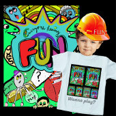 Leuke komische illustratie van saamhorigheid