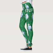 Leuke konijntje dierlijke Humor Leggings (Links)