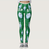 Leuke konijntje dierlijke Humor Leggings (Voorkant)