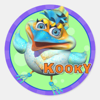 Leuke Kooky Bird Stickers