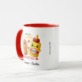 Leuke koppels Gepersonaliseerd "Mosterd voor mijn  Mok (Voorkant links)