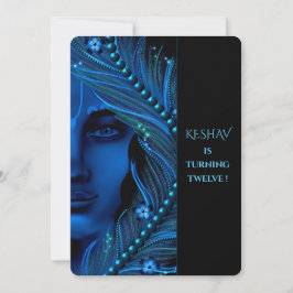 Leuke Krishna kaart voor verjaardag - Krishna kuns