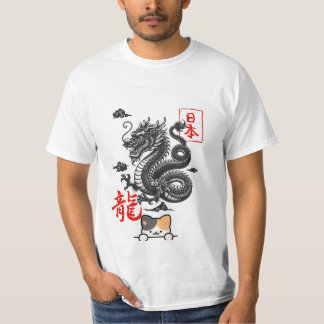 Leuke kunst & kattenliefhebbers ontwerp t-shirt