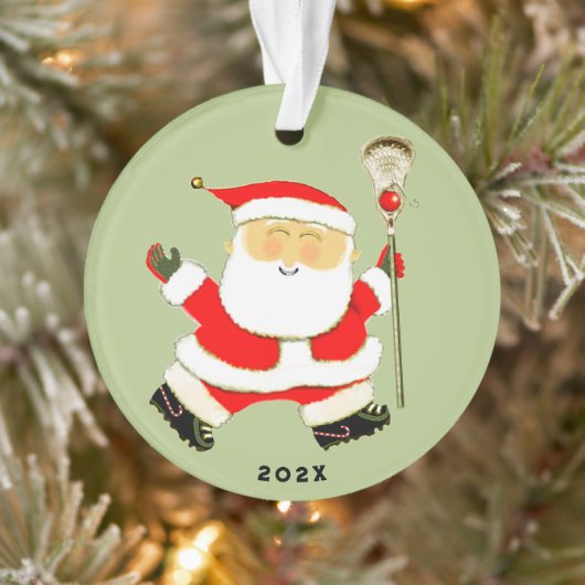 Leuke Lacrosse kerst Ornament (Boom)