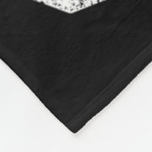 Leuke ladder Herfst geschenk gebroken bot hand kri Fleece Deken (Hoek)