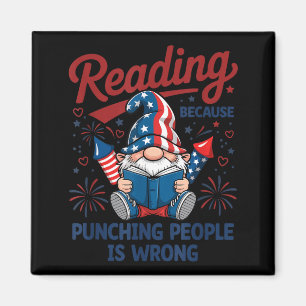 Leuke lectuur omdat gnom te slaan 4 juli magneet