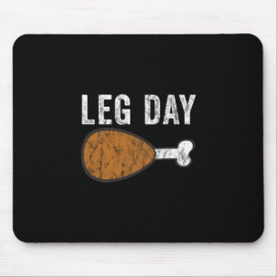 Leuke Leg Dag Thanksgiving Turkey Day Pyjama Grapp Muismat