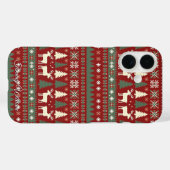 Leuke lelijke kerst trui patroon Case-Mate iPhone case (Achterkant (horizontaal))